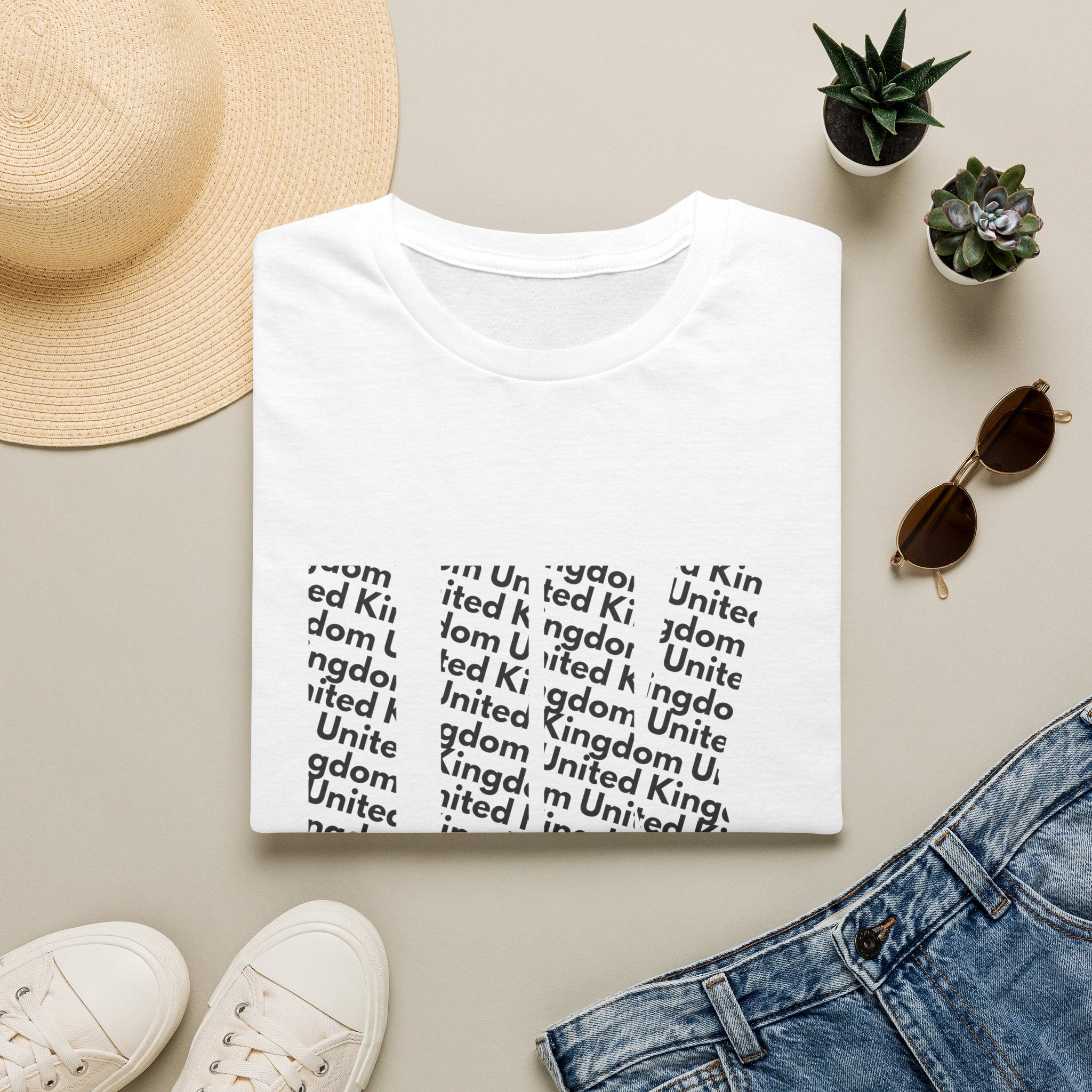 United Kingdom Text Graphic T-Shirt