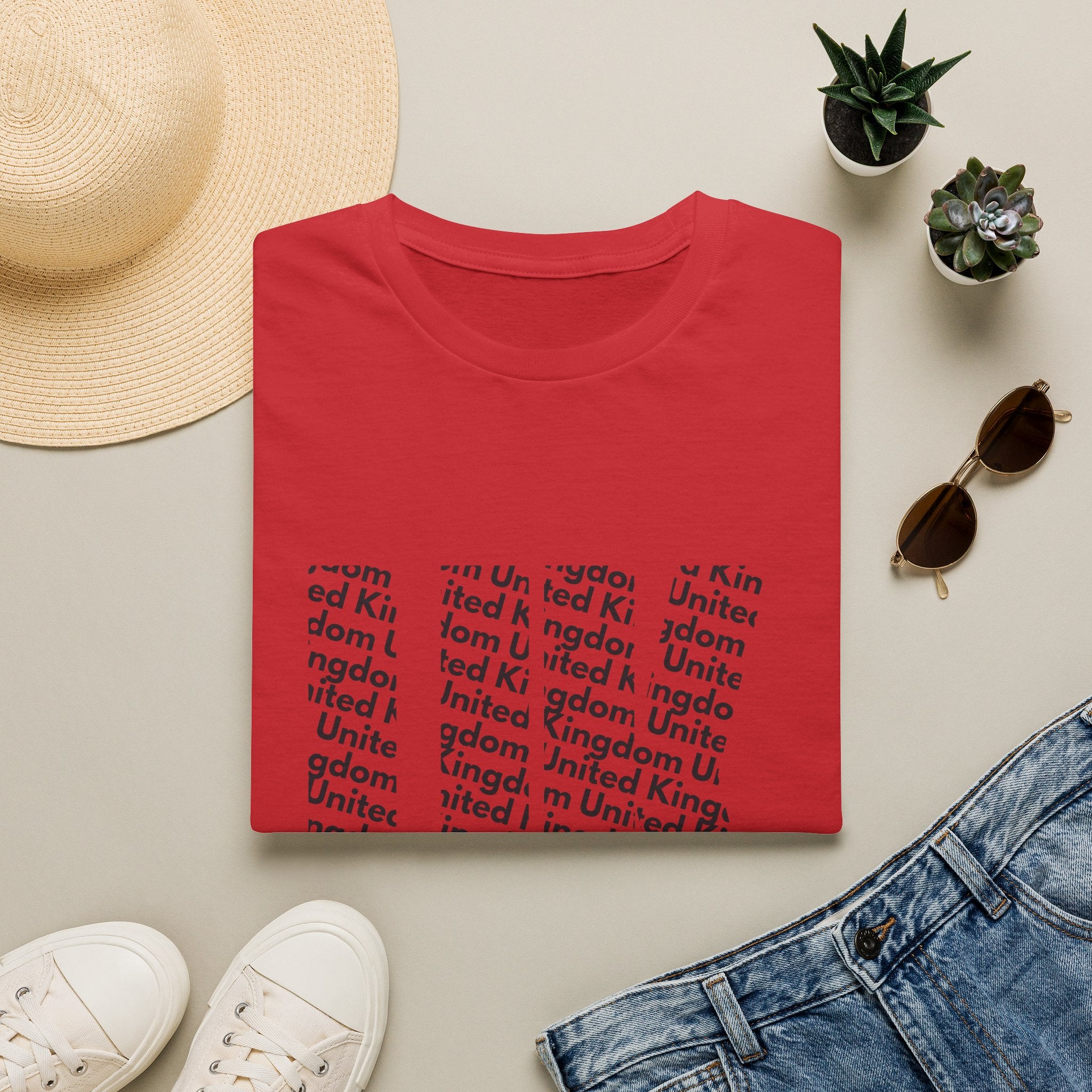 United Kingdom Text Graphic T-Shirt