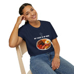 My Face Is Up Here Full English Breakfast T-Shirt - Our Colours