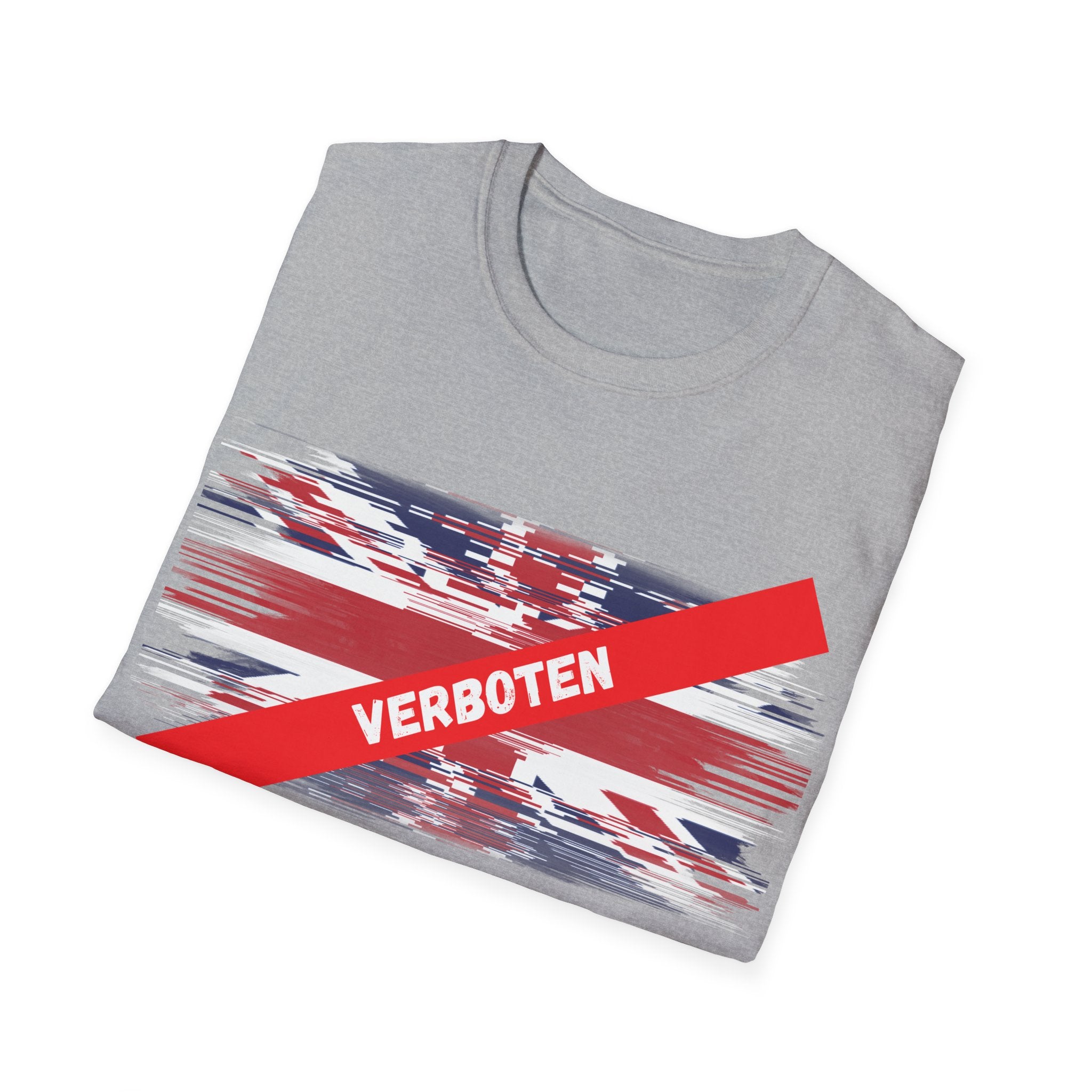 Union Jack 'Verboten' T-Shirt — British Political Statement Tee