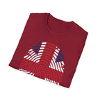Union Jack Fingerprint British T-Shirt — Patriotic UK Pride Tee