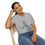 United Kingdom Typography T-Shirt — Minimal British Map Text Design
