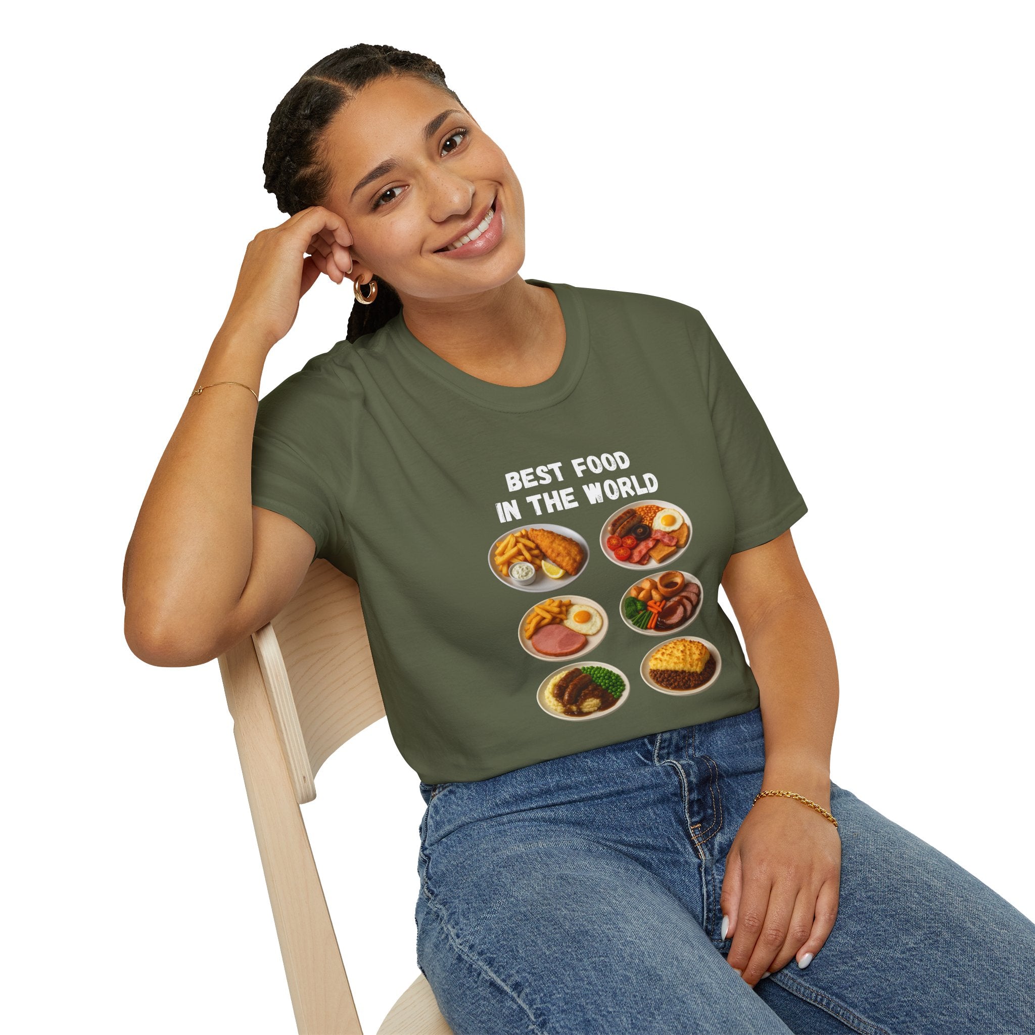 "Best food in the world" — British Humour T-Shirt - Our Colours