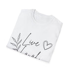 Live, Laugh, Deport T-Shirt — Funny British Political Tee (Women’s Style)