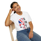T-Shirt — "No Pain No Britain" Union Jack Skull Graphic Tee
