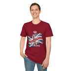 Political T-Shirt — “Keep Calm and Deport Millions” with Union Jack