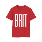 BRIT Patriotic T-Shirt — Full-Front BRIT Design - Our Colours