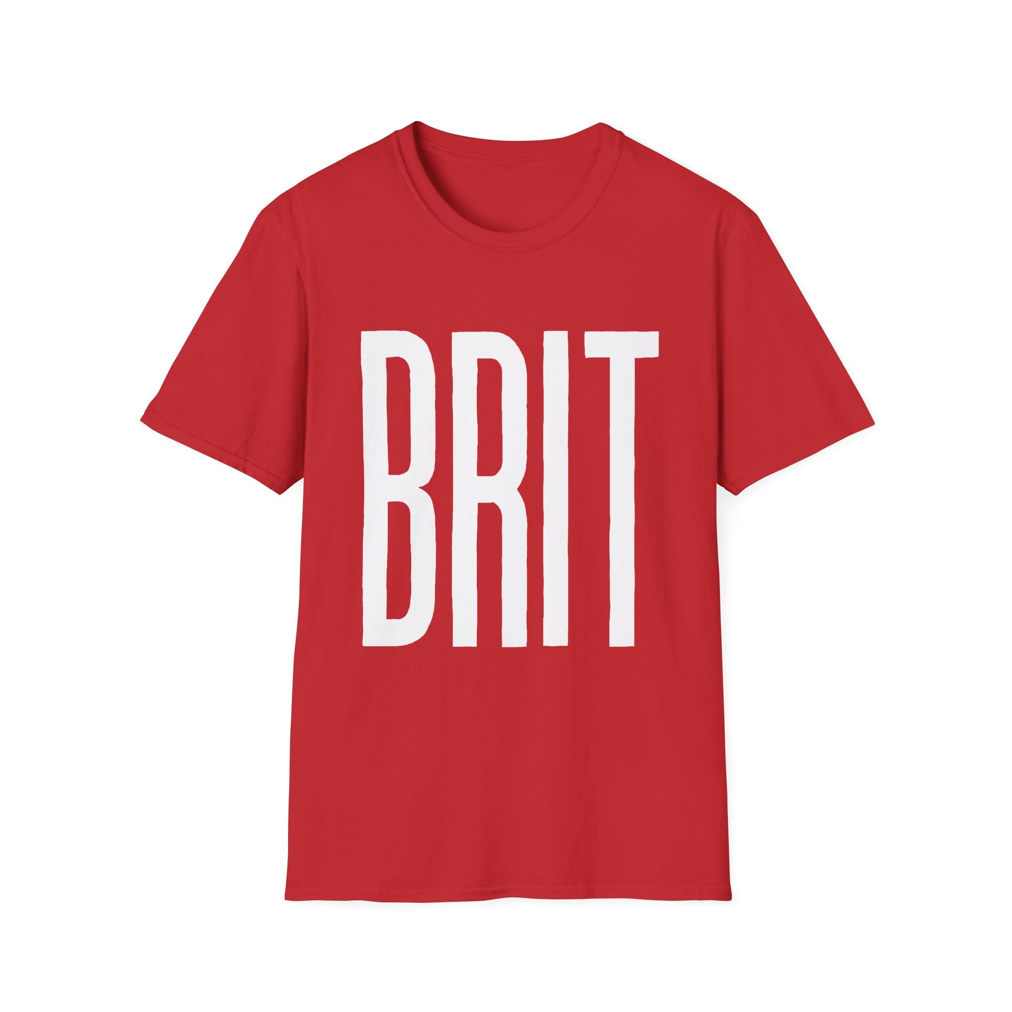 BRIT Patriotic T-Shirt — Full-Front BRIT Design - Our Colours