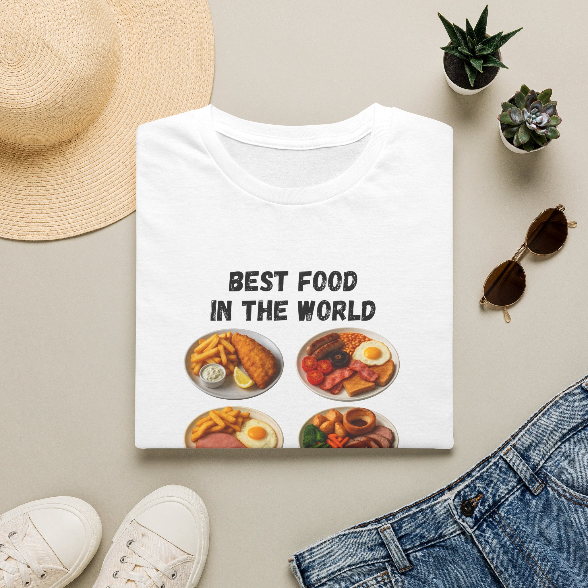 "Best food in the world" — British Humour T-Shirt - Our Colours