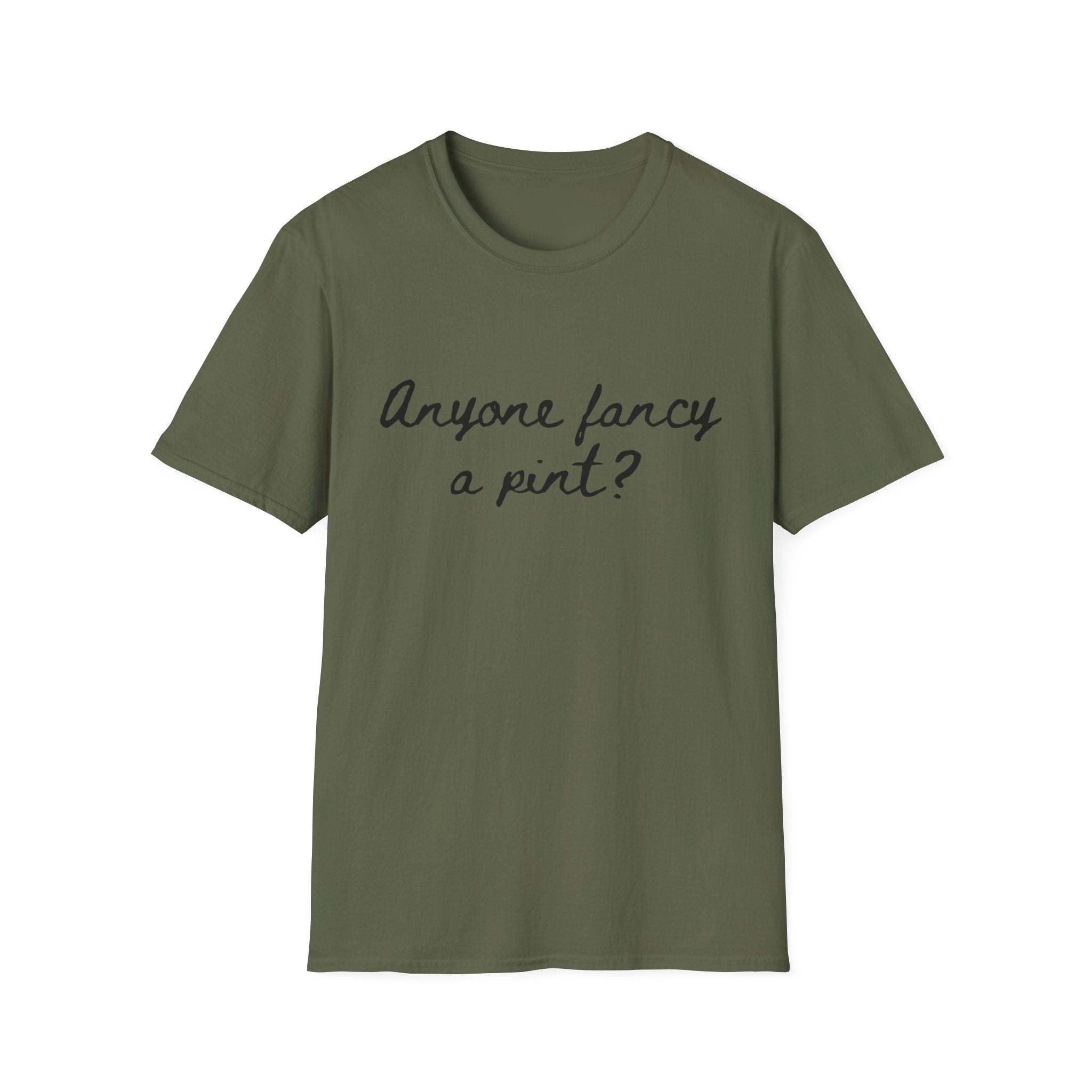 Anyone Fancy a Pint? T‑Shirt – Casual Pub Quote Tee