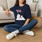 Raising Our Colours T-Shirt (no slogan) — British Flag Patriotic Tee - Our Colours