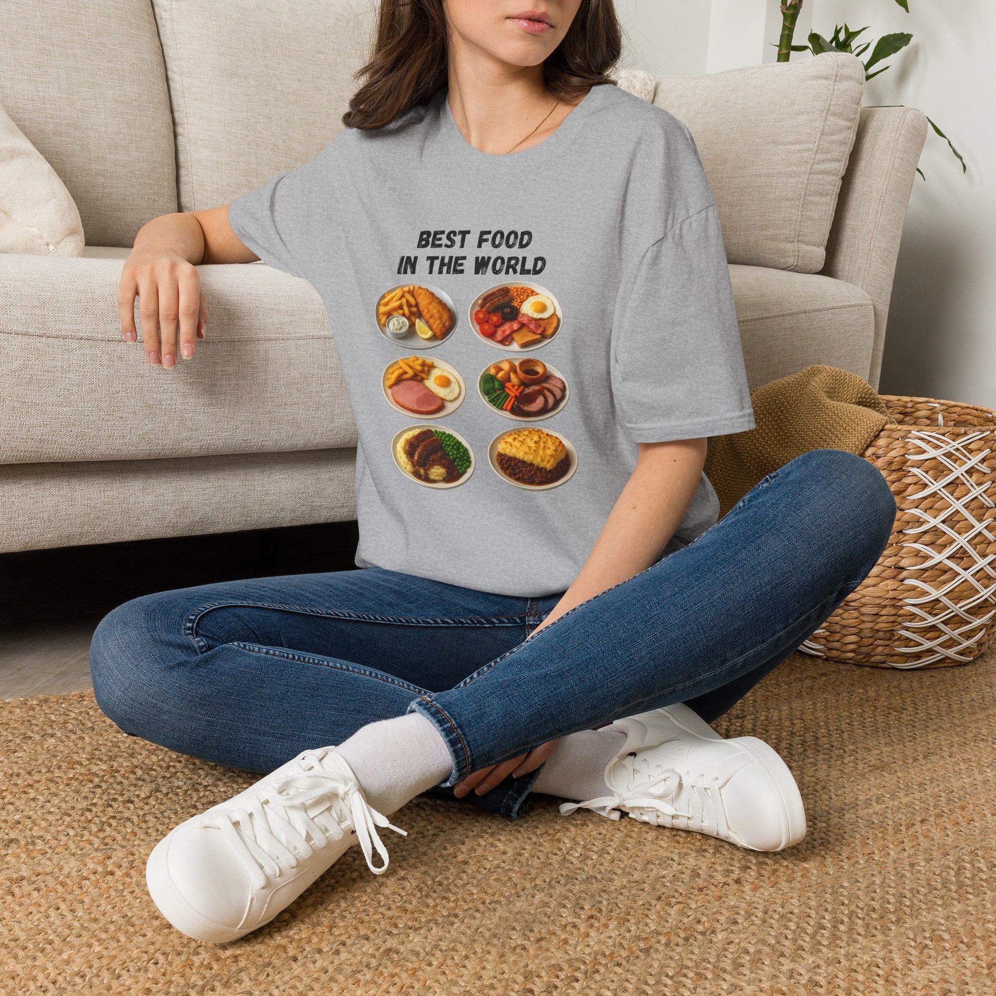 "Best food in the world" — British Humour T-Shirt - Our Colours