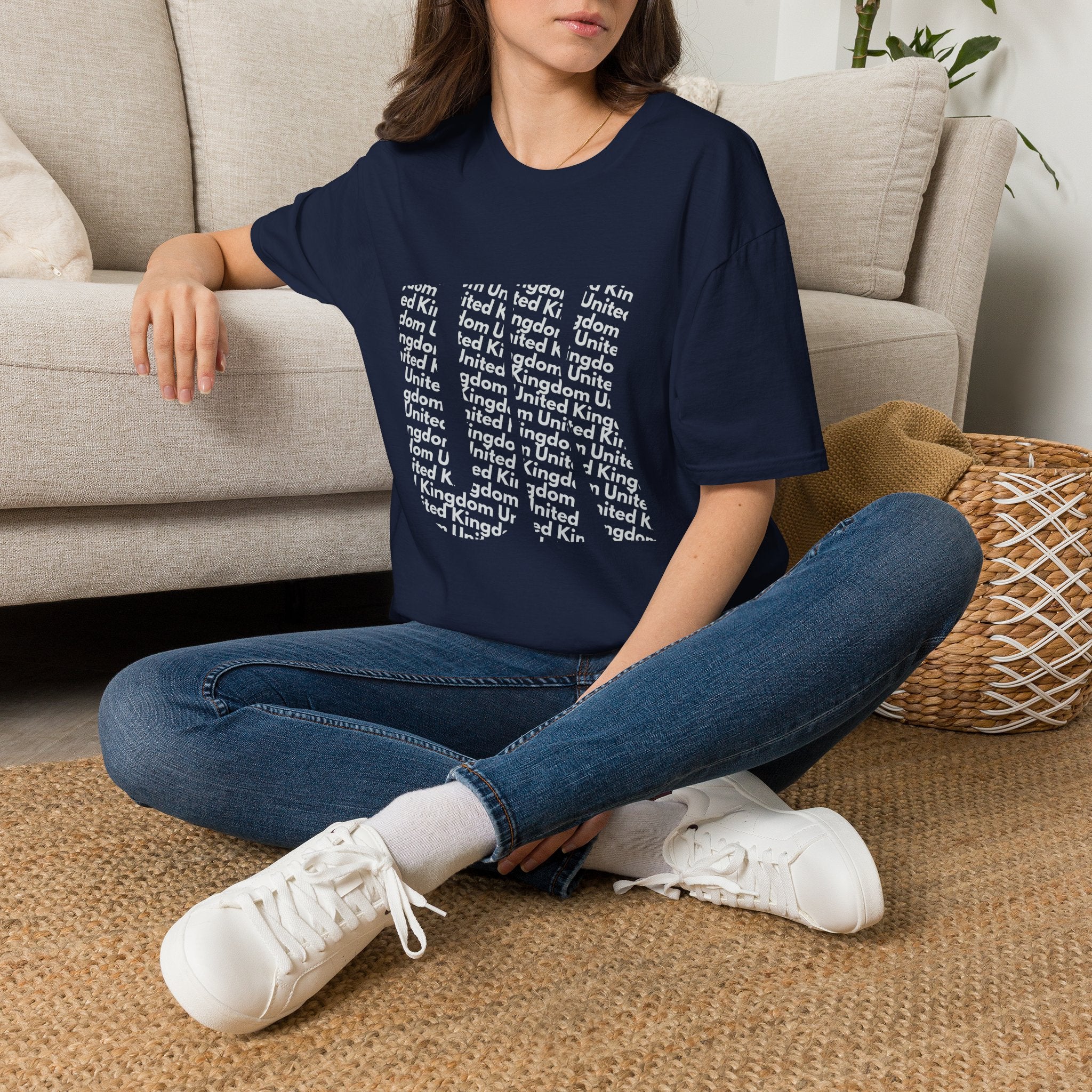 United Kingdom Text Graphic T-Shirt
