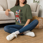"No Brit No Britain" Patriotic Lion Graphic