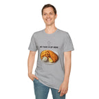 Fish & Chips "My face is up here" British Humour T-Shirt - Our Colours
