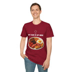 My Face Is Up Here Full English Breakfast T-Shirt
