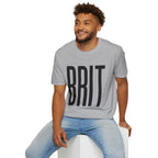 BRIT Patriotic T-Shirt — Full-Front BRIT Design - Our Colours
