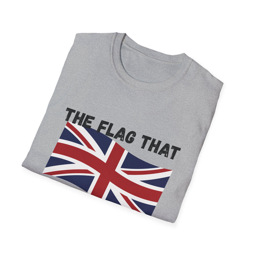 Union Jack T-Shirt — "The Flag That Unites Us All" British Patriotic Tee