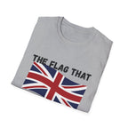 Union Jack T-Shirt — "The Flag That Unites Us All" British Patriotic Tee