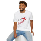 Proud to be English T-Shirt — Heart Flag England Tee
