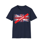 Censored Union Jack T-Shirt — British Political Flag Tee