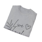 Live, Laugh, Deport T-Shirt — Funny British Political Tee (Women’s Style)