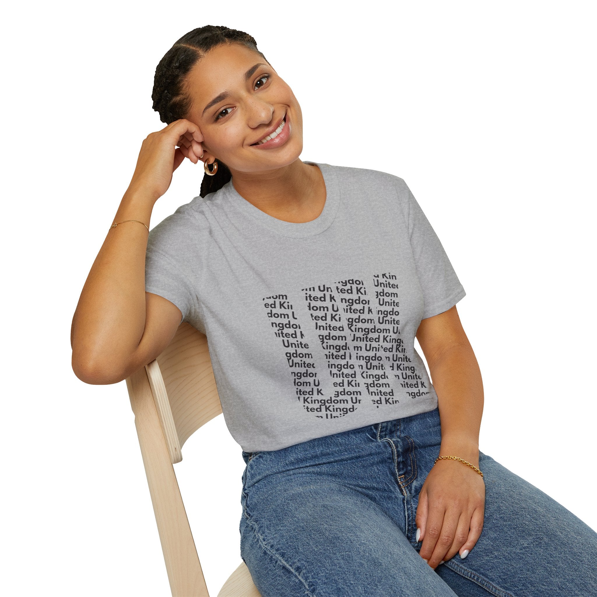 United Kingdom Text Graphic T-Shirt