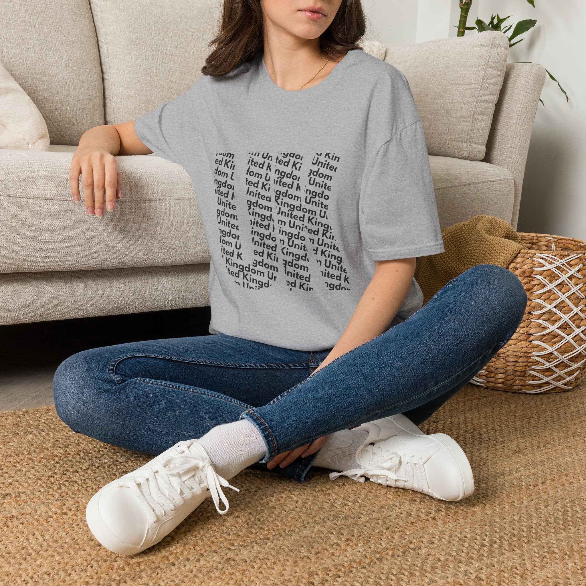 United Kingdom Text Graphic T-Shirt