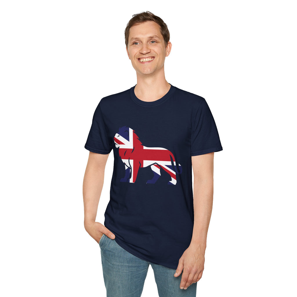 Union Jack Lion British Pride T-Shirt