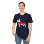 Union Jack Lion British Pride T-Shirt