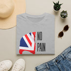 T-Shirt — "No Pain No Britain" Union Jack Skull Graphic Tee