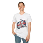 Political T-Shirt — “Keep Calm and Deport Millions” with Union Jack