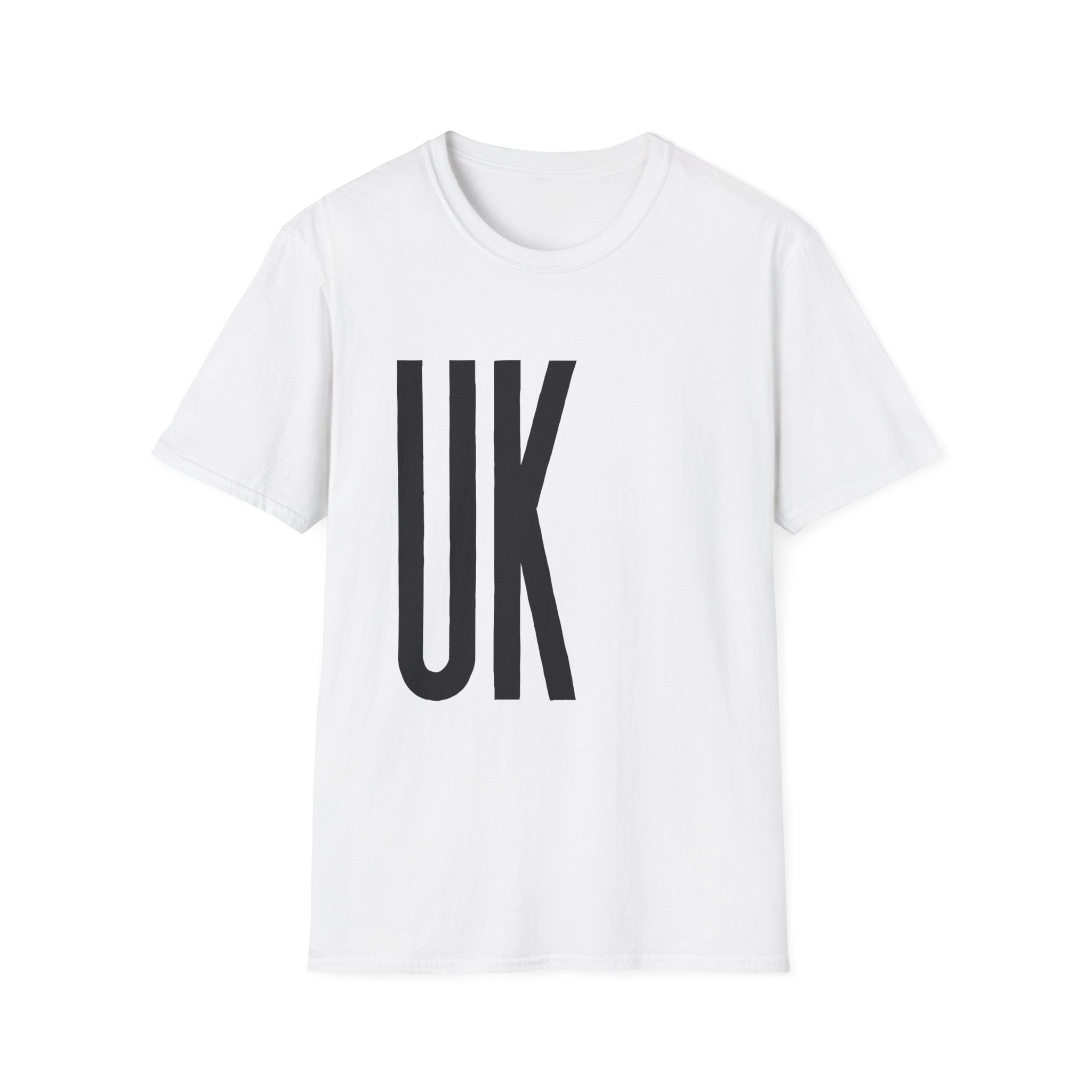 UK Bold Text T-Shirt — British Patriotic Tee