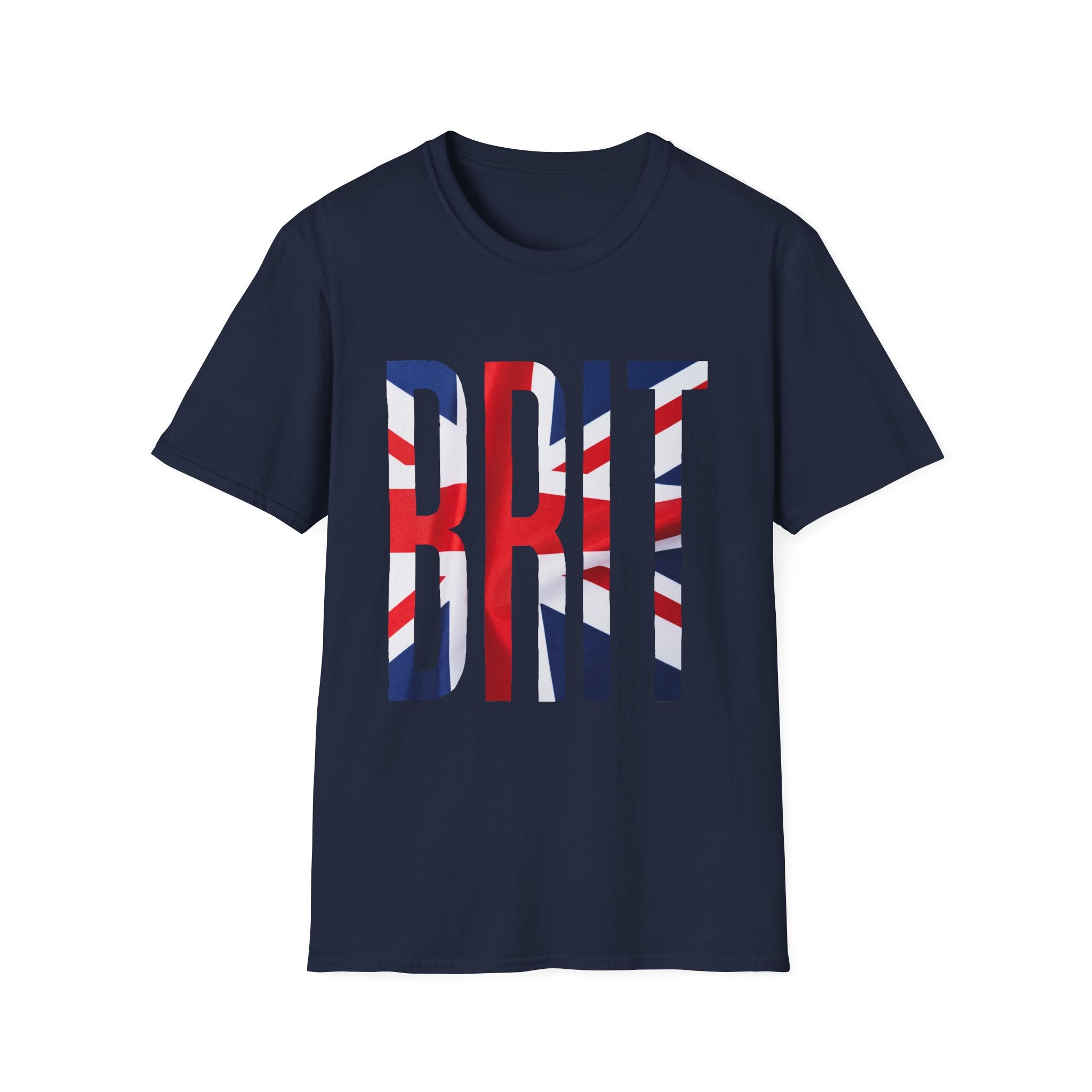 Brit Flag T-Shirt — Bold 'BRIT' Union Jack Graphic Tee