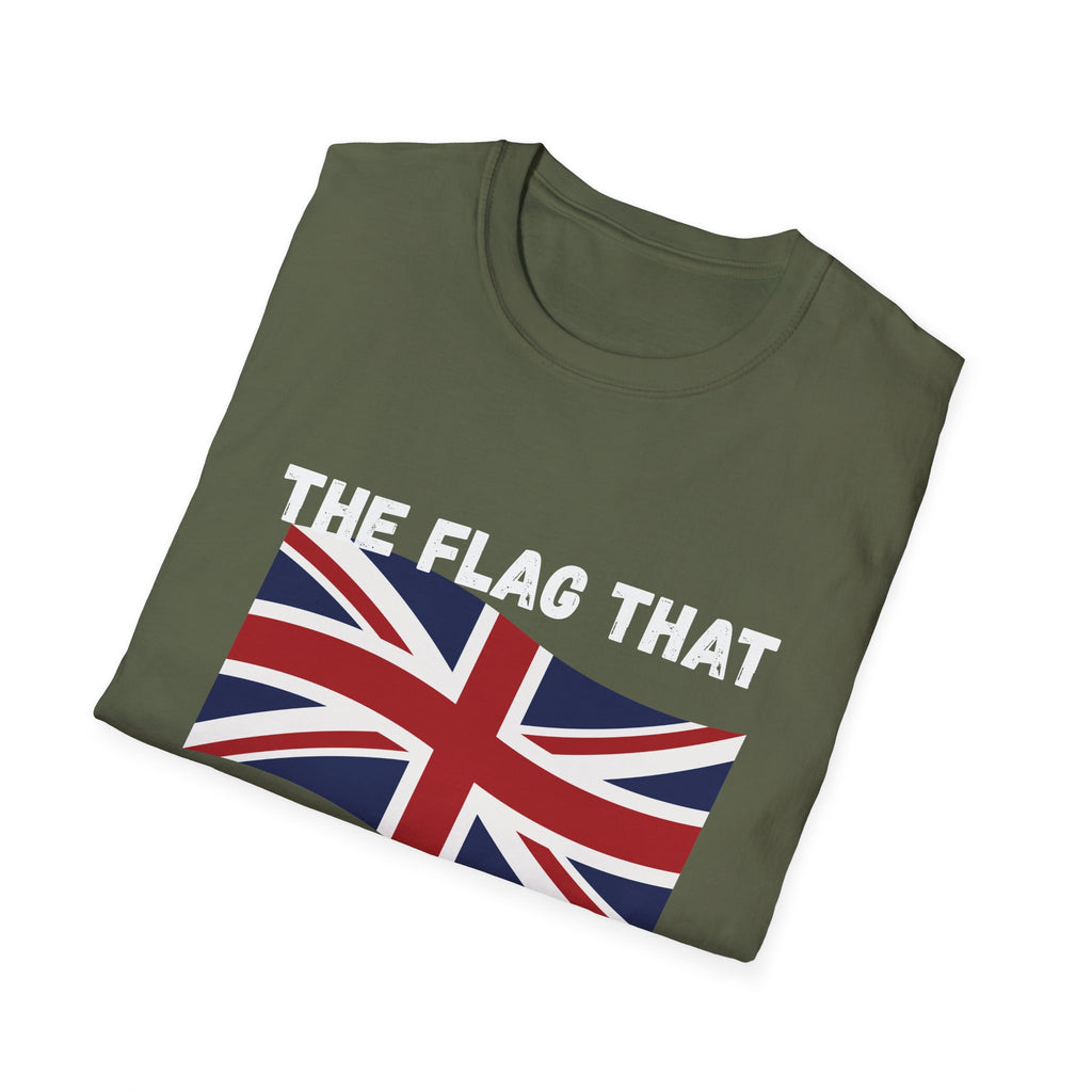 Union Jack T-Shirt — "The Flag That Unites Us All" British Patriotic Tee