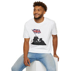 Raising Our Colours T-Shirt (no slogan) — British Flag Patriotic Tee - Our Colours