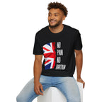 T-Shirt — "No Pain No Britain" Union Jack Graphic