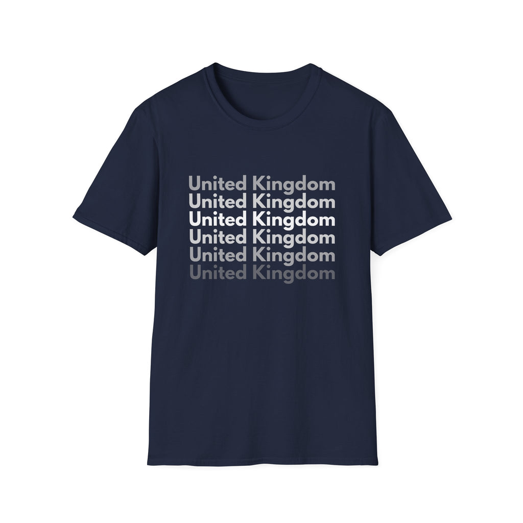 United Kingdom Repeat Text T-Shirt