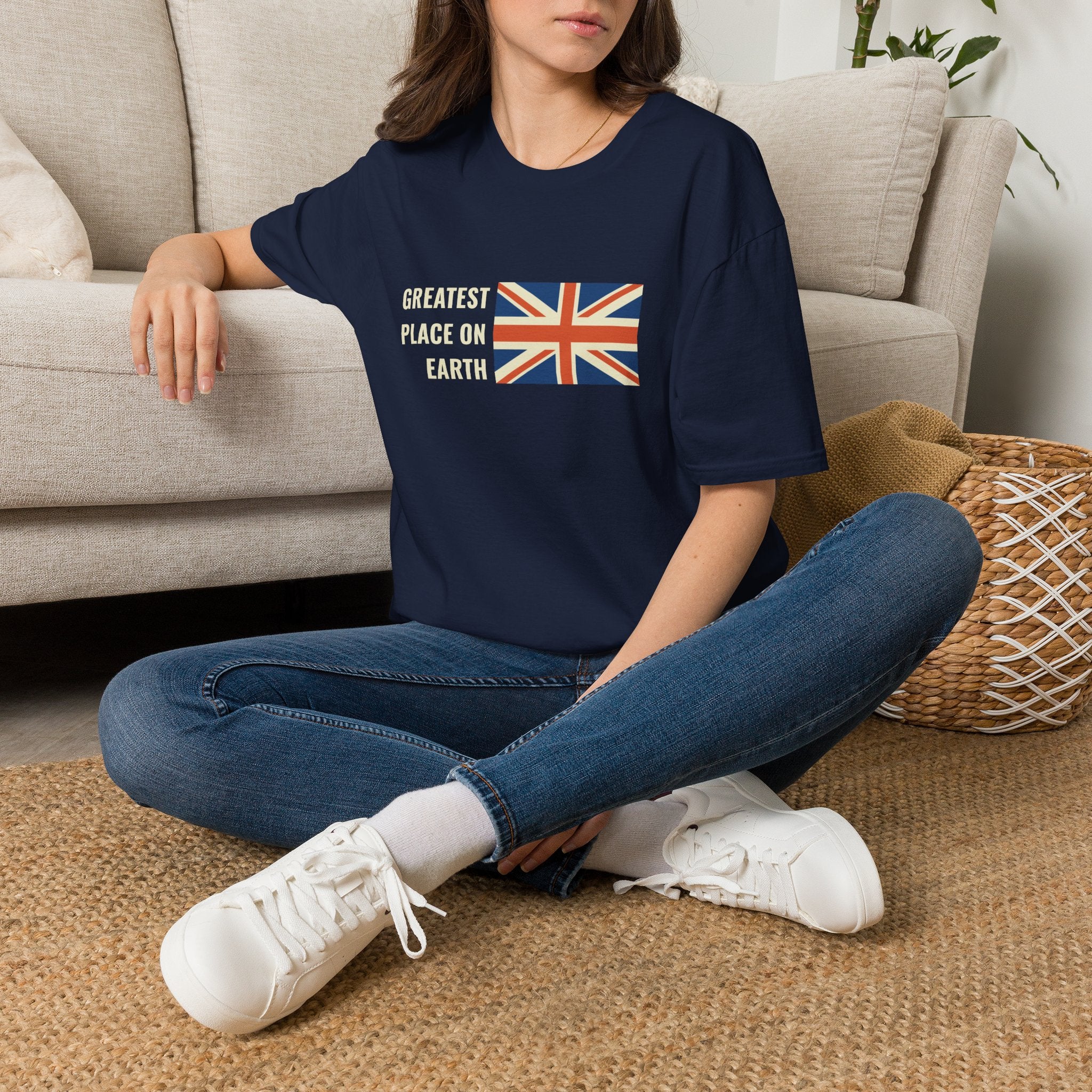 Greatest Place on Earth British Flag T-Shirt