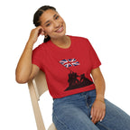 Raising Our Colours T-Shirt (no slogan) — British Flag Patriotic Tee - Our Colours