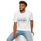 United Kingdom Repeat Text T-Shirt