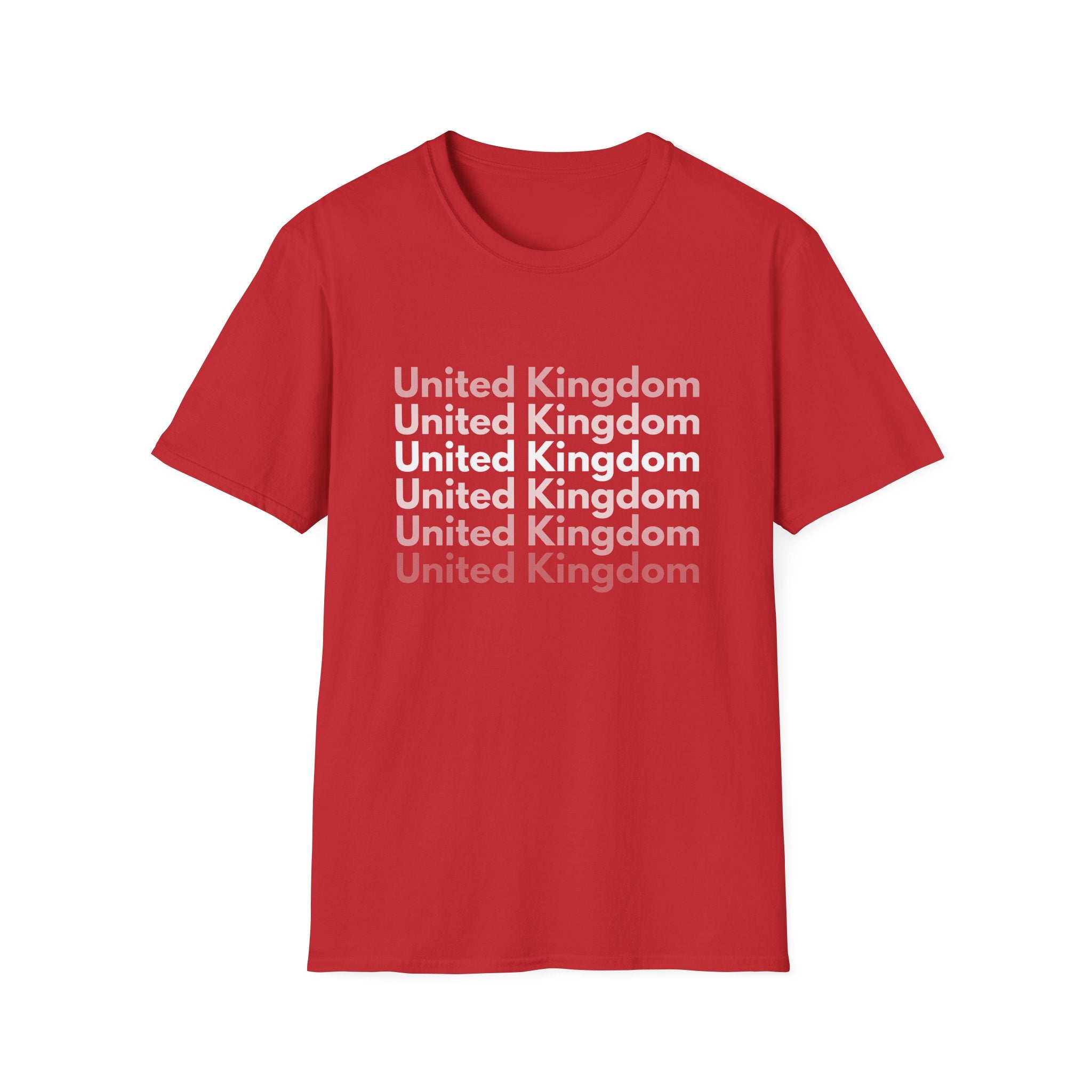 United Kingdom Repeat Text T-Shirt