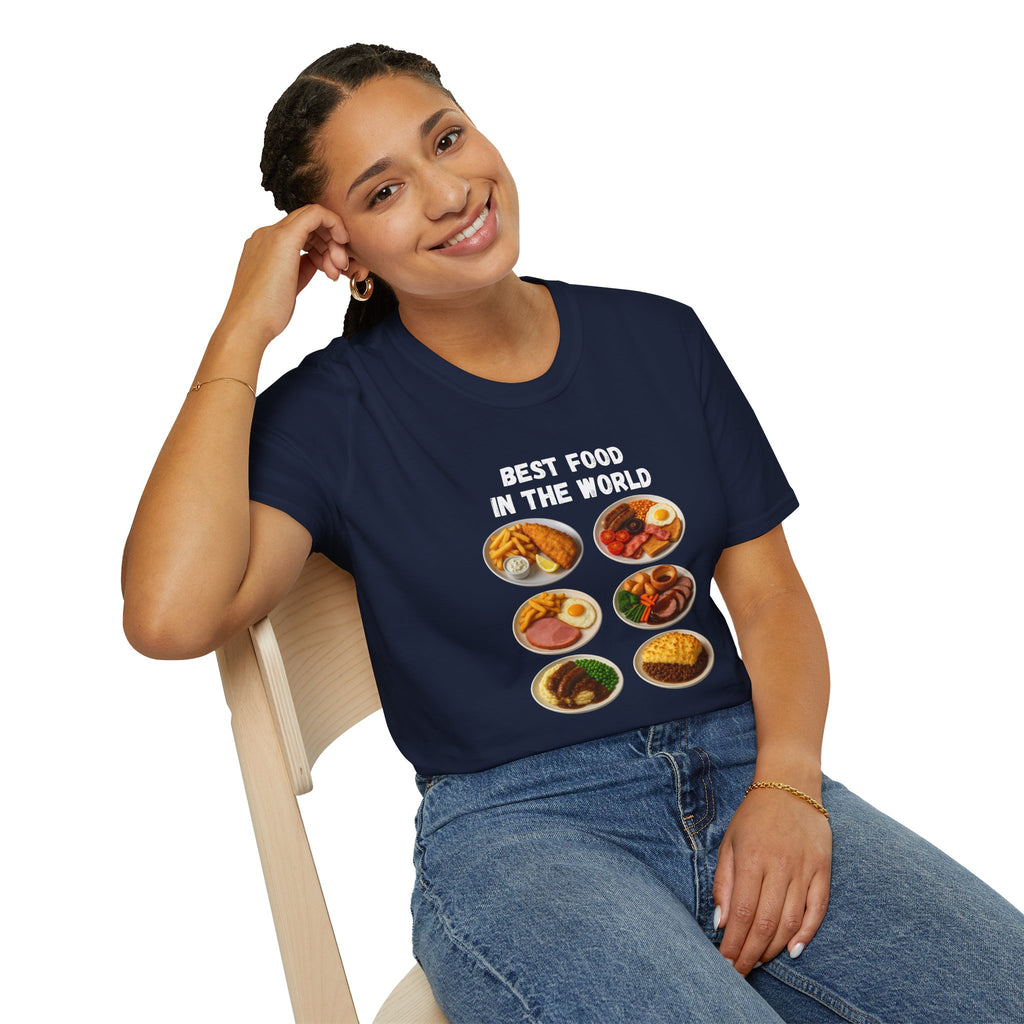"Best food in the world" — British Humour T-Shirt - Our Colours
