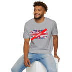 Censored Union Jack T-Shirt — British Political Flag Tee