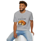 Fish & Chips "My face is up here" British Humour T-Shirt - Our Colours