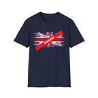 Censored Union Jack T-Shirt — British Political Flag Tee