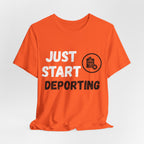 Just Start Deporting British Patriotic T-Shirt