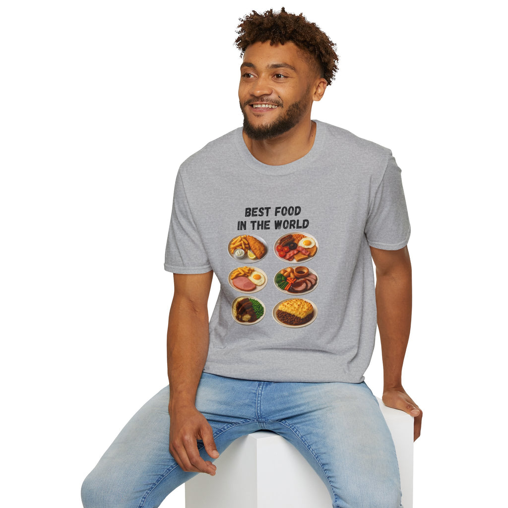"Best food in the world" — British Humour T-Shirt - Our Colours