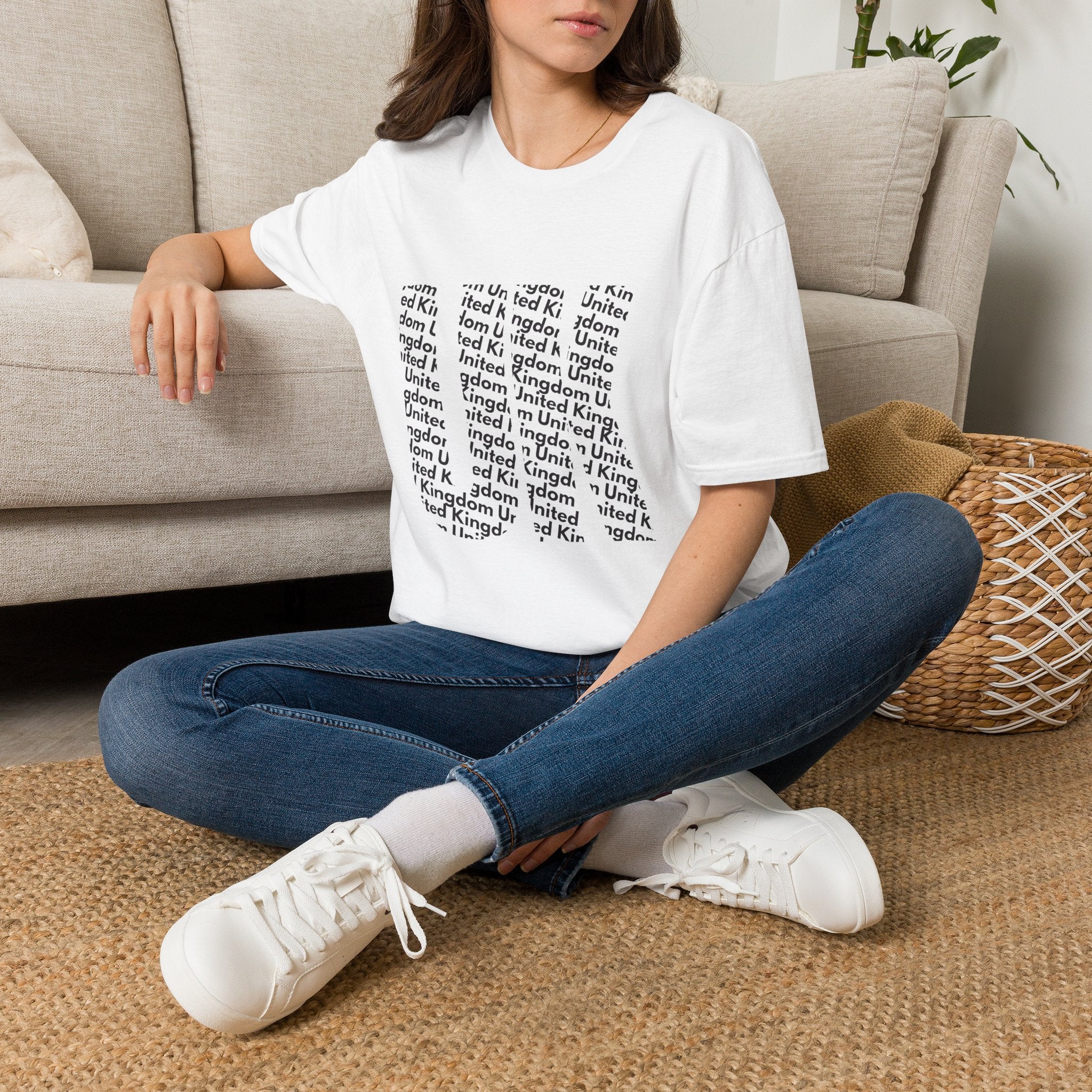 United Kingdom Text Graphic T-Shirt