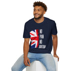 T-Shirt — "No Pain No Britain" Union Jack Graphic